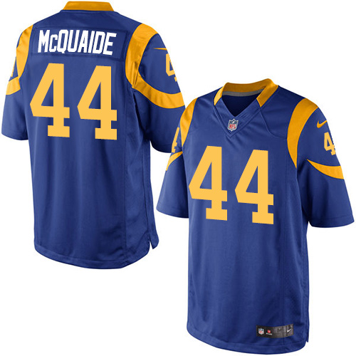 Youth Elite Jacob McQuaide Nike Jersey Royal Blue Alternate - #44 NFL Los Angeles Rams
